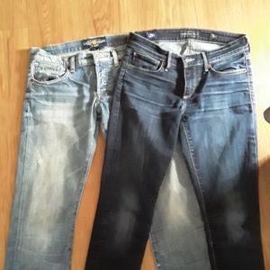 2 pairs lucky jeans